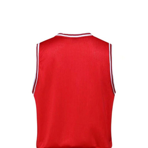 Uniforme de basket-ball sur mesure, design unique, haute qualité, grande taille pour hommes, été, printemps, séchage rapide, respirant, 100% coton, vente en gros - Product Image 5