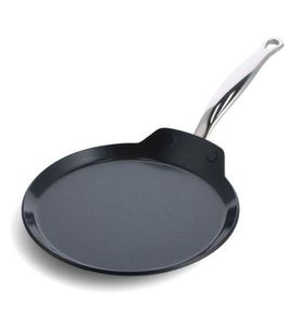Quantum Aluminium Cookware Dosa Tawa pour la cuisine indienne Poêle en fonte avec poignée noire - Product Image 4