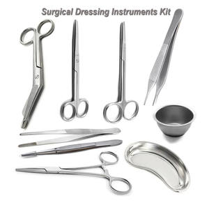 Kit de suture de chirurgie mineure de base de qualité supérieure ensemble d'instruments personnalisés avec instruments chirurgicaux de base à alimentation manuelle pour usage médical - Product Image 4