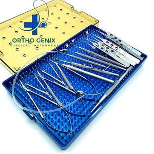 Juego de instrumentos de cirugía de cataratas Manual Satinless Steel Premium High Quality CE Certified Equipo de cirugía ocular para IOL - Product Image 5