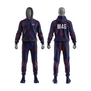 Vêtement de sport pour homme en gros personnalisé, écologique, printemps, à capuche, 2 en 1, tissu extensible dans les quatre sens, respirant, polyester/coton - Product Image 3