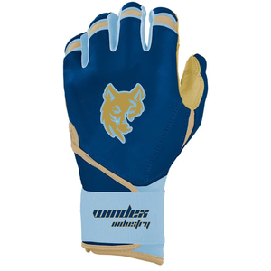 ถุงมือตีเบสบอลโลโก้สั่งทำ OEM ถุงมือตีเบสบอลสำหรับผู้ชาย ฝ่ามือทำจากหนัง - Product Image 4