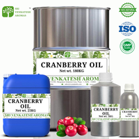 100% Pure & Natuurlijke Cranberryzaadolie 5kg Premium Kwaliteit Koudgeperste Topklasse Biologische Essentiële Draagolie voor Aromatherapie