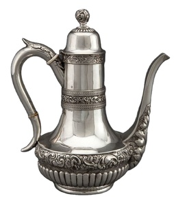 Cafetera Árabe de Lujo en Oferta, Cafetera Metálica Más Vendida con Hermoso Grabado, Diseño Personalizado - Product Image 1