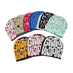 Bonnet réversible personnalisé en tricot jacquard, style streetwear Y2K, logo personnalisé, bonnet d'hiver, fabrication OEM. - Product Image 5