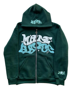 Sudaderas con capucha con estampado de letras para mujer y hombre, sudaderas de gran tamaño de manga larga informales Retro americanas, chaqueta con capucha, abrigos de gran tamaño - Product Image 2