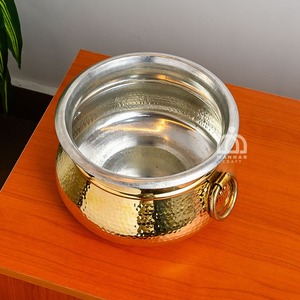 Solid Engraved Turkish Copper <b>Pot</b> Traditional Pure Copper Casserole <b>Cooking</b> <b>Pot</b> With Brass Handle - Product Image 4
