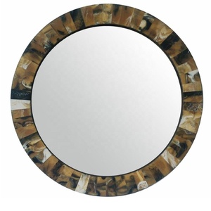High Quality Rectangular Pattern Bone Inlay Mirror <b>Frame</b> Decorative for Home and Living Room Gifted Mirror <b>Frame</b> Bone Craft - Product Image 5