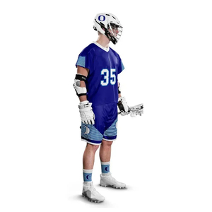 Nouvelle arrivée, uniforme de lacrosse, design réversible, 100% polyester, résistant à l'eau, options personnalisées, prix de gros, produit de qualité supérieure - Product Image 2