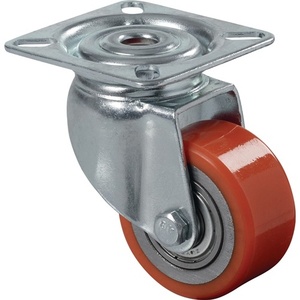 Ruedas para Muebles, Diámetro de Rueda de 50 mm, Capacidad de Carga de 120 kg, Rueda Giratoria con Placa de Montaje, Poliuretano, Rueda BS - Product Image 1