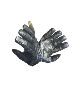 ถุงมือหนังสีดําต้านทานการตัดจากปากีสถาน มือและนิ้วความปลอดภัยตัดถุงมือป้องกันเข็มถุงมือป้องกันมีด - Product Image 6