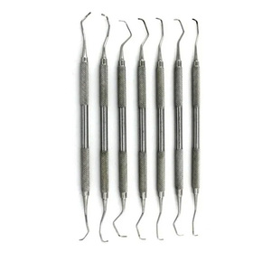 Juego de Curetas Dentales Manuales SIMAECO-CE SM-101 Gracey - Instrumentos de Cirugía Dental para Cirugía Periodontal Oral, 1 Año de Garantía - Product Image 1
