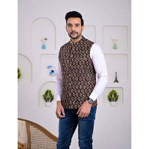 เสื้อแจ็คเก็ตฤดูหนาวผู้ชายแบบสองด้าน ผ้าฝ้าย 100% กันน้ำ ลายปัก ซิปปิด ฮู้ดดี้ ลายพิมพ์บล็อกสไตล์วิทยาลัย ไซส์ XS - Product Image 3