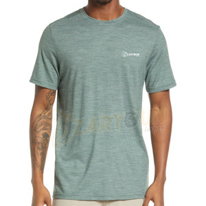 Camisetas deportivas para hombre de alta calidad Nuevo diseño Venta al por mayor Camisetas de poliéster y algodón Precio de fábrica - Product Image 1