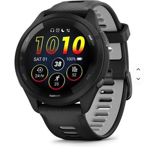 Montre connectée de course Garmin Forerunner 265 la plus vendue avec écran AMOLED couleur, disponible à la livraison - Product Image 1