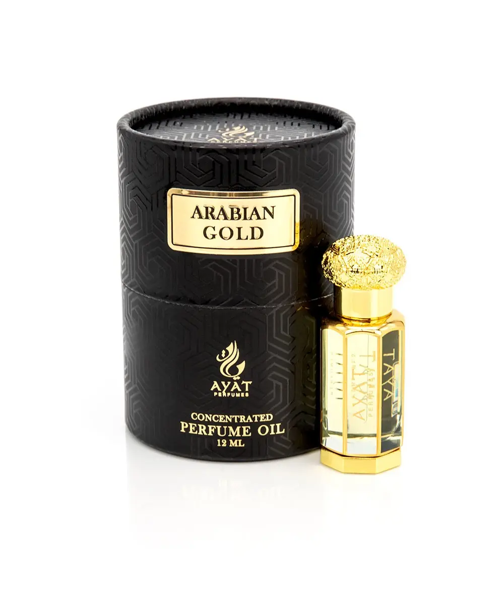 Olie Parfum Arabisch Goud 12Ml (Tola Collectie) Door Ayat Parfums Olie Parfums Attar Oud Geur 'S