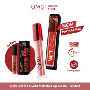 OEM/ODM OMG OH MY GLAM Mattelast Lip Cream Shell Dreamy Bumble Scarlett Latte espresso Luxe Blossom Rose Berry 2,9G - Product Image 2
