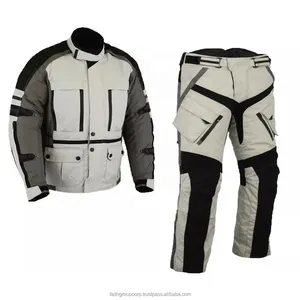 Toptan fiyat su geçirmez ve rüzgar geçirmez motosiklet yarış motosiklet yarış cordura biker suit erkekler için motosiklet tekstil takım elbise