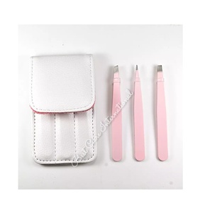 แหนบความงามระดับมืออาชีพ3ชิ้นสีโรสโกลด์ - Product Image 5