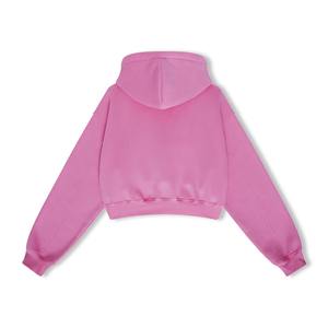Sudadera con capucha de gran tamaño con logotipo personalizado para correr, gimnasio, sudadera, conjuntos de invierno de dos piezas, conjunto de pantalones y chándales para mujer - Product Image 4