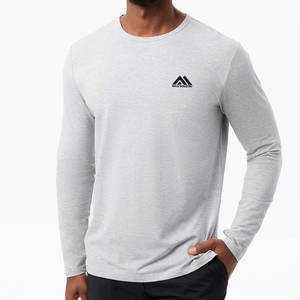 Chemise à manches longues de haute qualité Chemise à manches longues à service OEM Concevez votre propre logo Chemise à manches longues d'été - Product Image 2