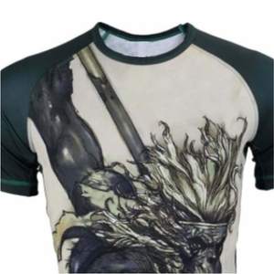 Rashguard BJJ personnalisé en polyester respirant imprimé par sublimation de haute qualité, design personnalisé, rashguard pour hommes - Product Image 3