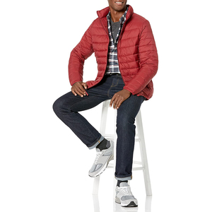 Blouson matelassé grande taille personnalisé 2026 de haute qualité, col montant, vêtement d'hiver rembourré, revêtement OEM, vente en gros, mode urbaine - Product Image 4