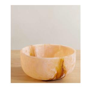 Bol de service en résine unique fait à la main brillant poli et brillant adapté aux collations de la pièce maîtresse fruits ou décoration de la maison - Product Image 4