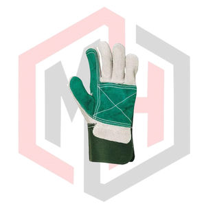 ถุงมือทำงานอเนกประสงค์ หนังเต็มฝ่ามือ ทนต่อการฉีกขาด ระบายอากาศได้ดี ปราศจากซิลิโคน ปราศจากแป้ง ป้องกันความร้อน ป้องกันการบาด - Product Image 3