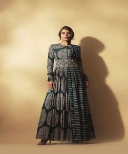 เสื้อคลุมยาวแบบมีสไตล์สำหรับเด็กหญิงเสื้อผ้าสไตล์พื้นเมือง - Product Image 3