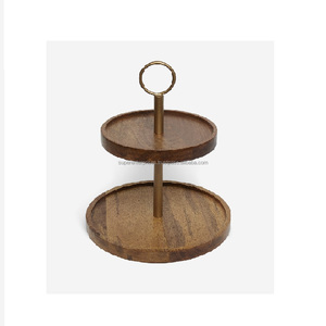 Support à gâteau en or brillant idéal pour la décoration intérieure Design hautement fini pour les outils de décoration de table de mariage et de fête - Product Image 5