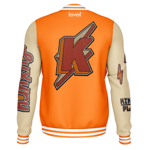 2025 nueva chaqueta personalizada de manga larga bordada Streetwear Letterman Varsity para hombres - Product Image 2