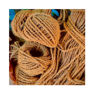 Cuerda de fibra larga de coco hecha a mano de cáscara de coco para encuadernar proyectos agrícolas de embalaje de jardín - Product Image 5