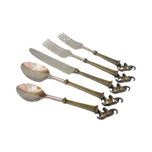 Wholesale Suppliers Made in India Cutlery Elegant Modern Flatware Set for Hotels and Home Parties Use