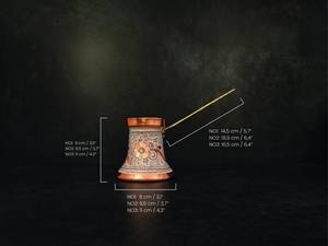 Cafetera Turca de Cobre Blanco de Último Diseño, Vajilla al por Mayor, Taza de Café, Decoración de Mesa para el Hogar, Cocina, Restaurante, Hotel, Fiesta - Product Image 4