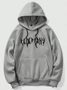 เสื้อกันหนาวสวมหัวมีฮู้ดแบบสวมศีรษะผ้าคอตตอนขนแกะ100% มีซิปคอเสื้อมีฮู้ดไซส์ XS สั่งพิมพ์ลายได้ตามต้องการสำหรับผู้ชาย - Product Image 6