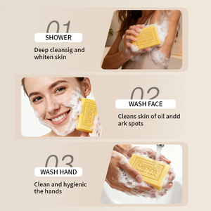 Хит продаж, ручная работа, коллагеновое мыло для глубокого очищения, увлажняющее средство для ухода за телом, натуральное мыло для ванны - Product Image 6