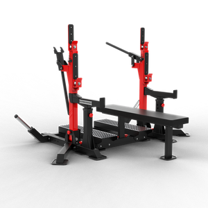 QLI QPDR83 Powerlifting Dual Rack Heavy Steel Rig for <b>Strength</b> <b>Training</b> Sessions in Commercial and Home Gyms - Product Image 1