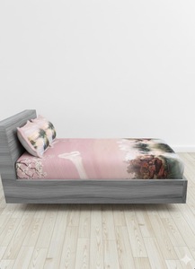 100% Cotton Eco-Friendly Portable Bed Sheet Set 3PCS <b>Bedding</b> Flatsheet + 2 Pillowcases 600TC - Product Image 3