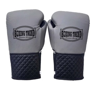 2022 conception personnalisée gants de boxe professionnels en cuir véritable gants de combat et d'entraînement en cuir bon marché - Product Image 2