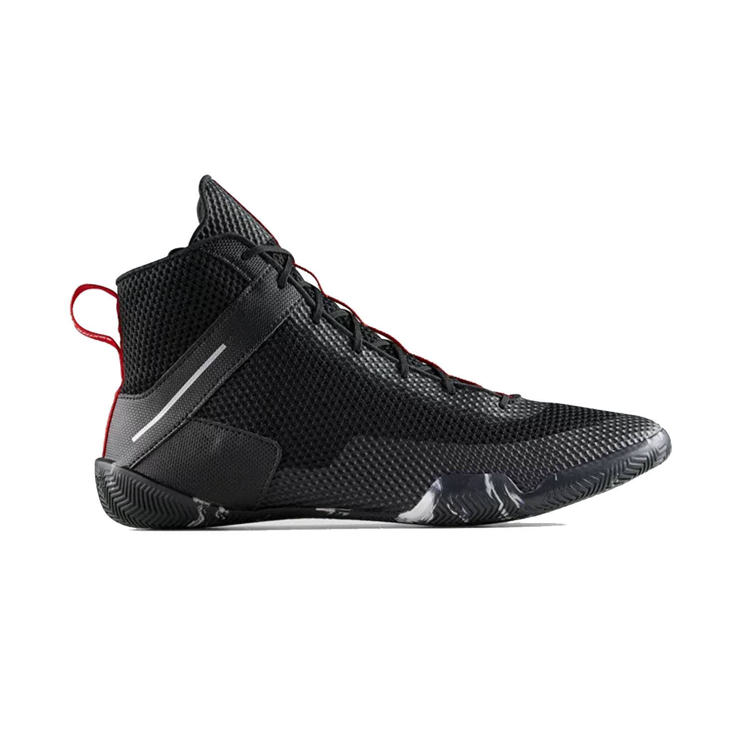 Boxers Looking for Lightweight Flexible Boxing Shoes for Training and  Competitions in Black Color Quality PU Material