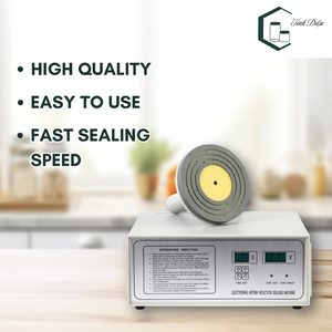 Máquina de sellado de mano Componente central para bebidas y alimentos Latas de plástico de metal y PET Embalaje Sellado térmico rápido Grado industrial - Product Image 3