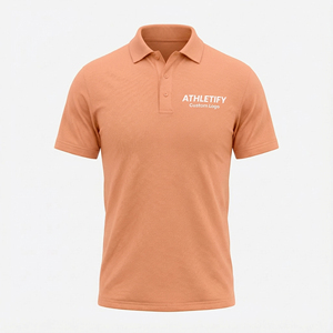 Camiseta Polo de Color Sólido para Hombre, Talla Grande, Cómoda, de Algodón, Ideal para Uso Casual y Elegante, Camiseta Polo Estilosa para Hombre. - Product Image 1