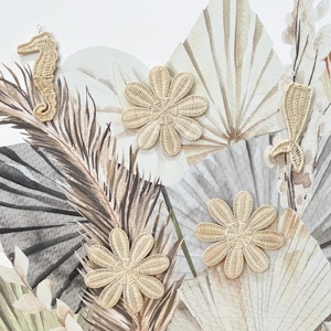 ธีมสัตว์ปลาน่ารักทําด้วยมือห้องนอนเด็กหวายผนังศิลปะตกแต่งบ้านแขวนตกแต่งผนังที่เรียบง่าย - Product Image 4