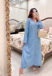 เดรสยาวแบบอินเดียใส่สบายมาใหม่ชุดชายหาดแบบลำลองของผู้หญิงชุดเดรสยาวโบฮีเมียนใส่สบายทุกวันสำหรับฤดูร้อน - Product Image 4