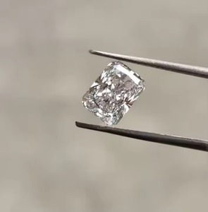 GIA certificado 1 CT a 2 CT corte radiante diamante Natural piedra suelta rectángulo anillo de compromiso excelente corte ovalado fabricación de joyas - Product Image 5