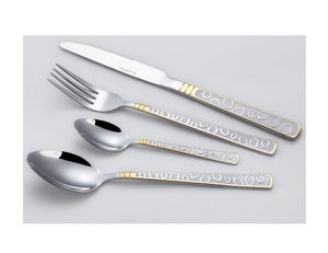 Greatest Quality Stainless Steel Flatware Set Fancy Design Low Price <b>Table</b> <b>Top</b> Decoration Cutlery Set for Dinnerware - Product Image 5