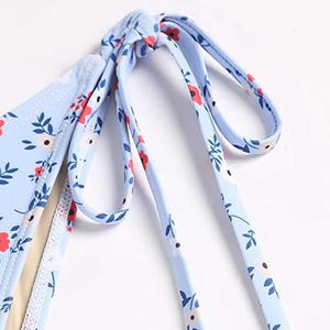 Conjuntos de Bikini Cómodos para Mujer Hechos en Pakistán, Nuevo Conjunto de 2 Piezas con Escote Redondo y Estampado, Precio Económico, Personalizado - Product Image 5