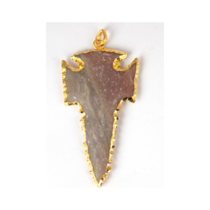 45-50mm Vintage Style Sterling Silver Oxydé Flèche Pendentif En Laiton Angélique Guidance Exportateur en Vrac Électrolytique Conception - Product Image 3