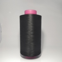Fil brut 100 % polyester DTY 110D/36F/2 ou 220D/72F directement de l'usine pour tricot et tissage, fil à coudre antibactérien en gros